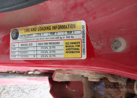 2011 Chevrolet Impala Lt z USA, uszkodzony, nr VIN 2G1WB5EK6B1278851